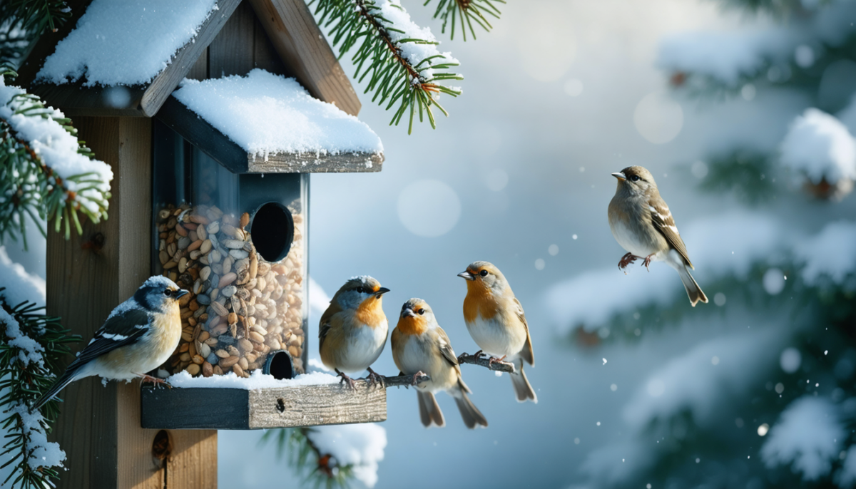 découvrez comment un aliment miracle peut protéger les oiseaux de votre région durant le froid polaire et les aider à survivre aux températures extrêmes.