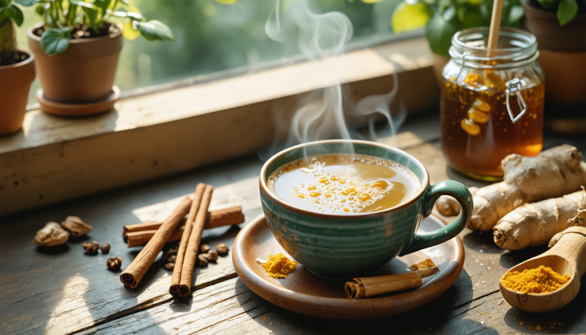 découvrez une alternative saine au café avec notre boisson matinale naturelle qui aide à équilibrer votre glycémie pour bien démarrer la journée.