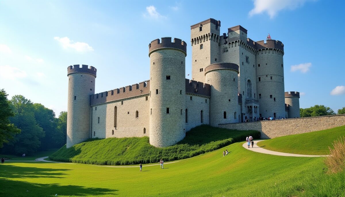 Émerveillez-vous devant le plus grand château fort d'Europe, situé en France – une visite incontournable !
