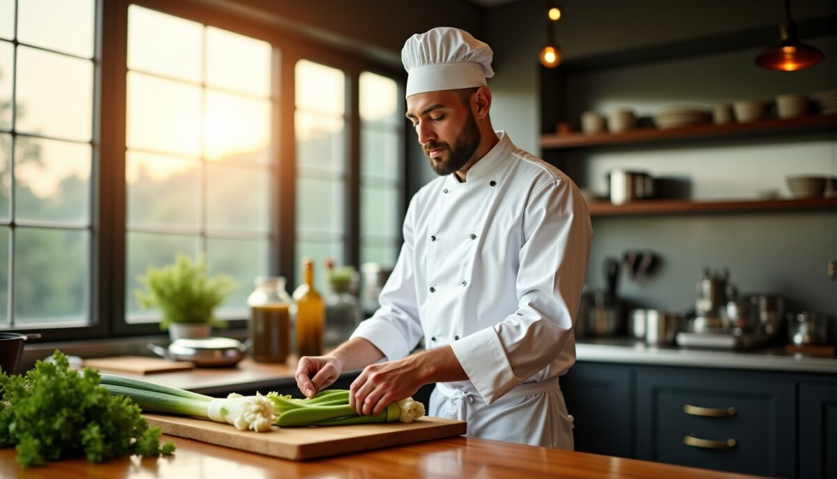 Le secret d’un chef 3 étoiles pour des poireaux fondants en seulement 3 minutes !