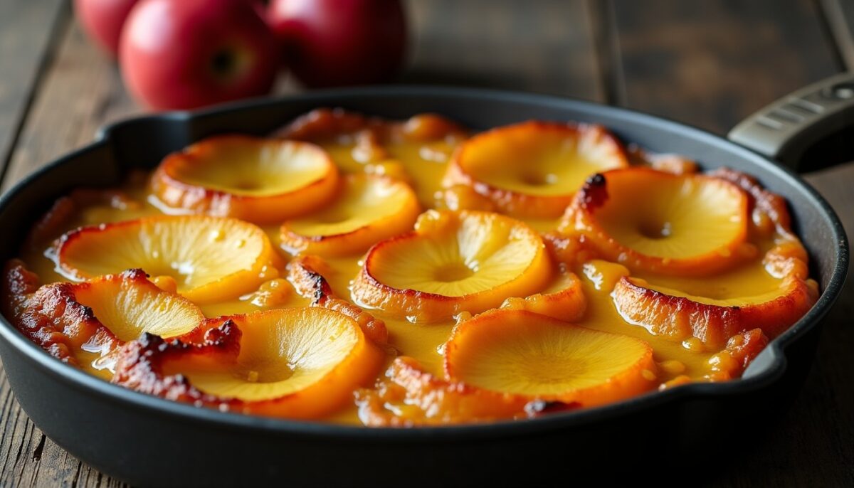 Clafoutis aux pommes : une recette facile et délicieusement moelleuse à préparer en un rien de temps