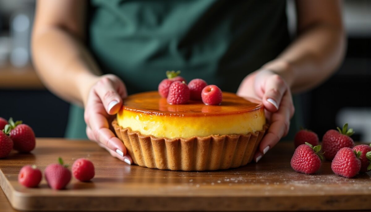 En 10 minutes chrono : découvrez ma tarte fondante qui surpasse toutes les pâtisseries !