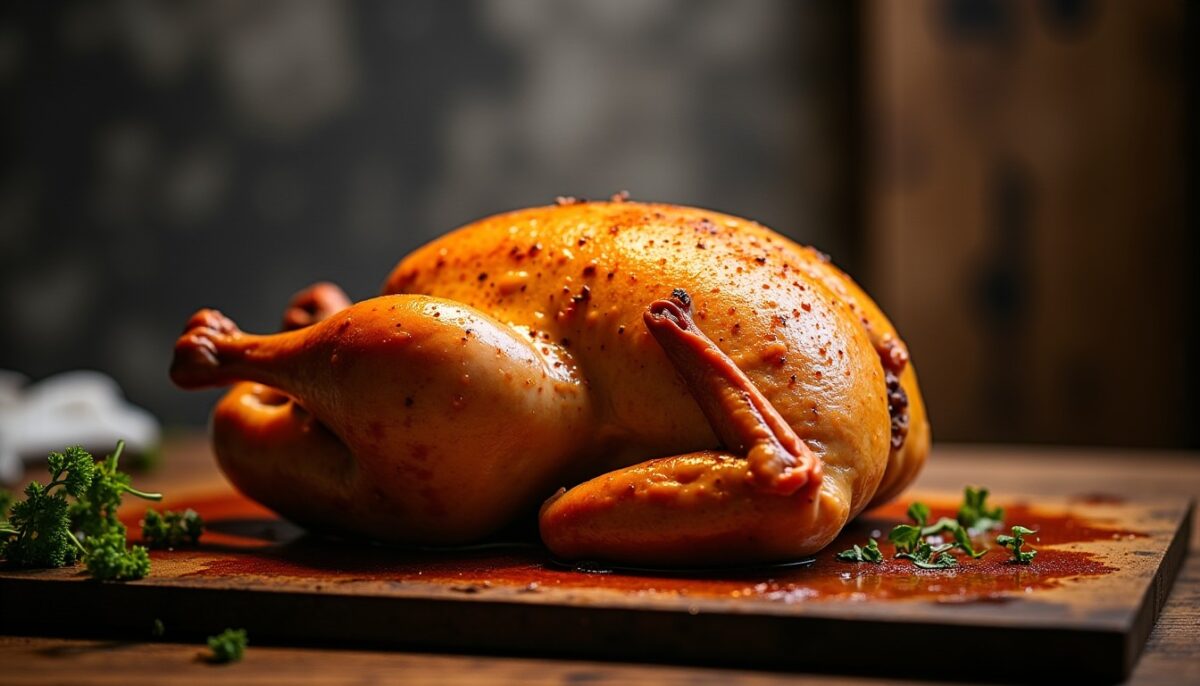 Poulet rôti au four : astuces express pour une cuisson impeccable
