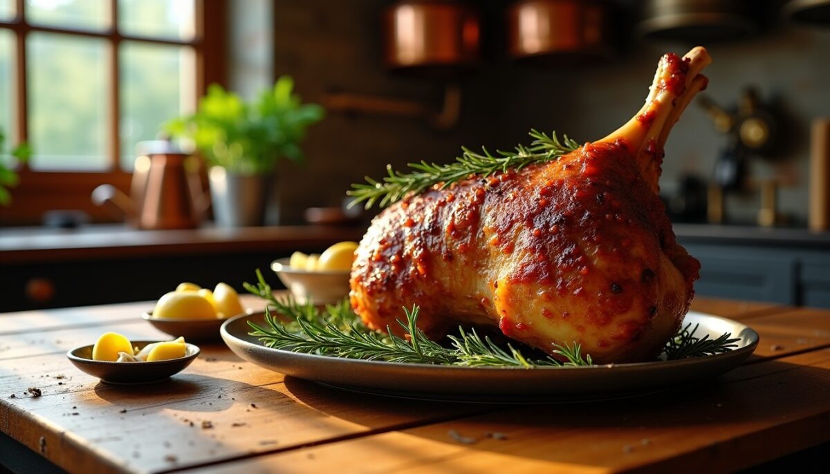 Gigot d’agneau : le guide essentiel pour une cuisson impeccable et savoureuse
