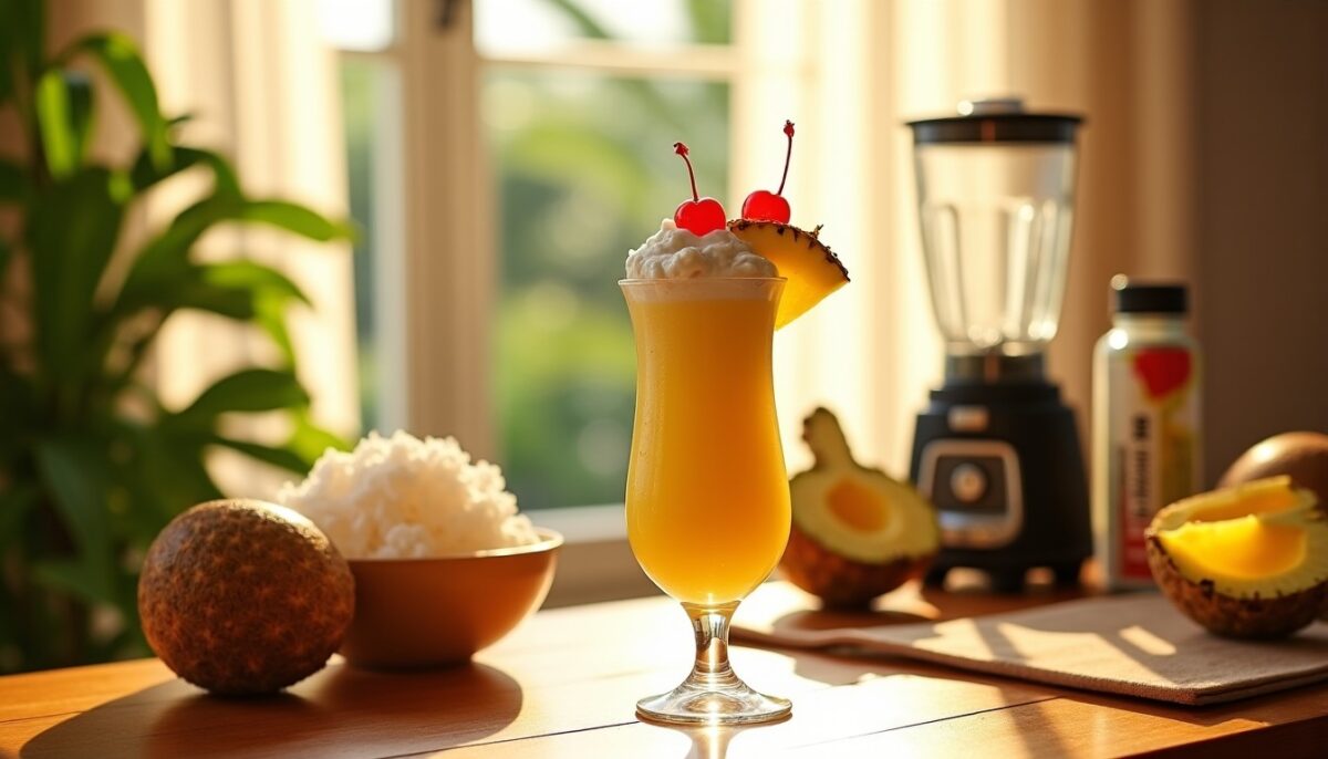 Pina Colada : la recette originale et facile à réaliser chez soi